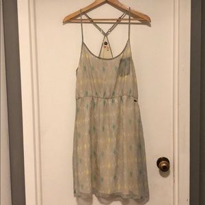 Grey patterned ROXY dress